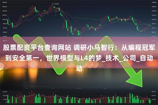 股票配资平台查询网站 调研小马智行：从编程冠军到安全第一，世界模型与L4的梦_技术_公司_自动