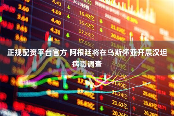 正规配资平台官方 阿根廷将在乌斯怀亚开展汉坦病毒调查